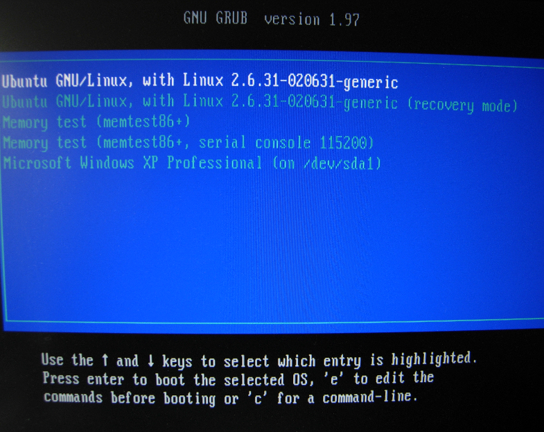 grub2 grub2